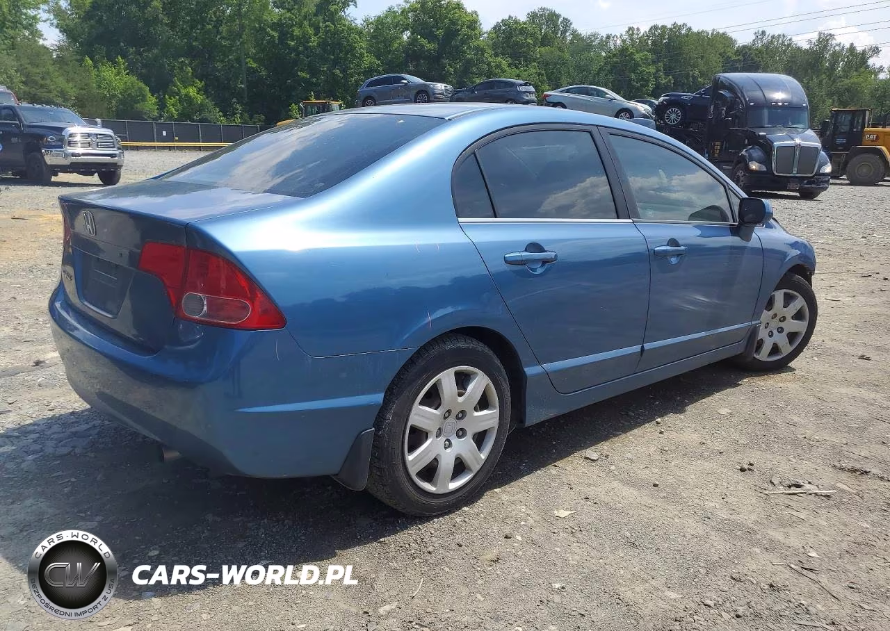 2007 Honda Civic Lx VIN:1HGFA16557L012235 - 3