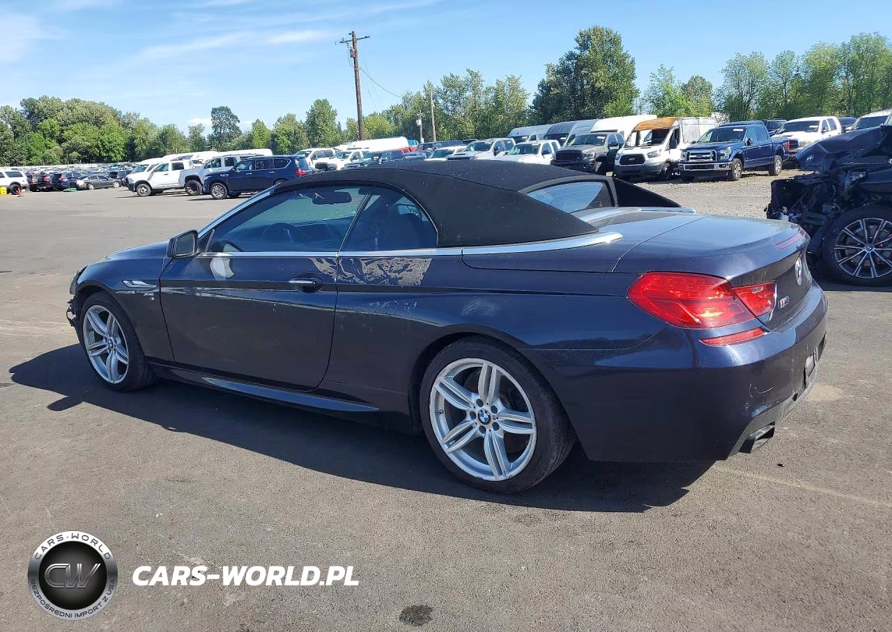 2012 BMW 650I xDrive VIN:WBALZ5C54CC619725 - 2