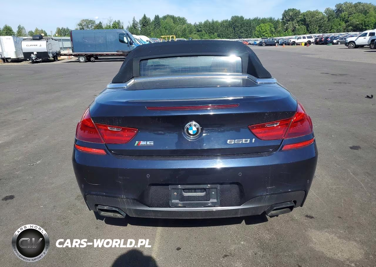 2012 BMW 650I xDrive VIN:WBALZ5C54CC619725 - 6