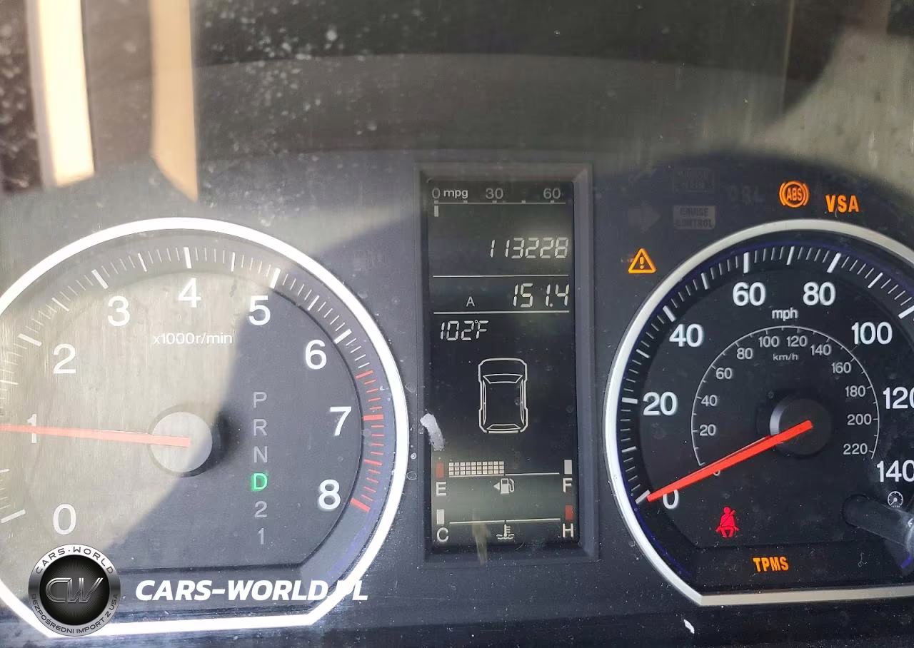 2009 Honda Cr-V Exl VIN:5J6RE38739L020857 - 9