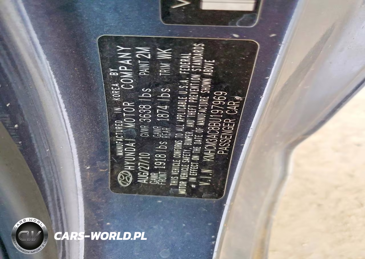 2011 Hyundai Accent Gl VIN:KMHCM3AC8BU197969 - 13