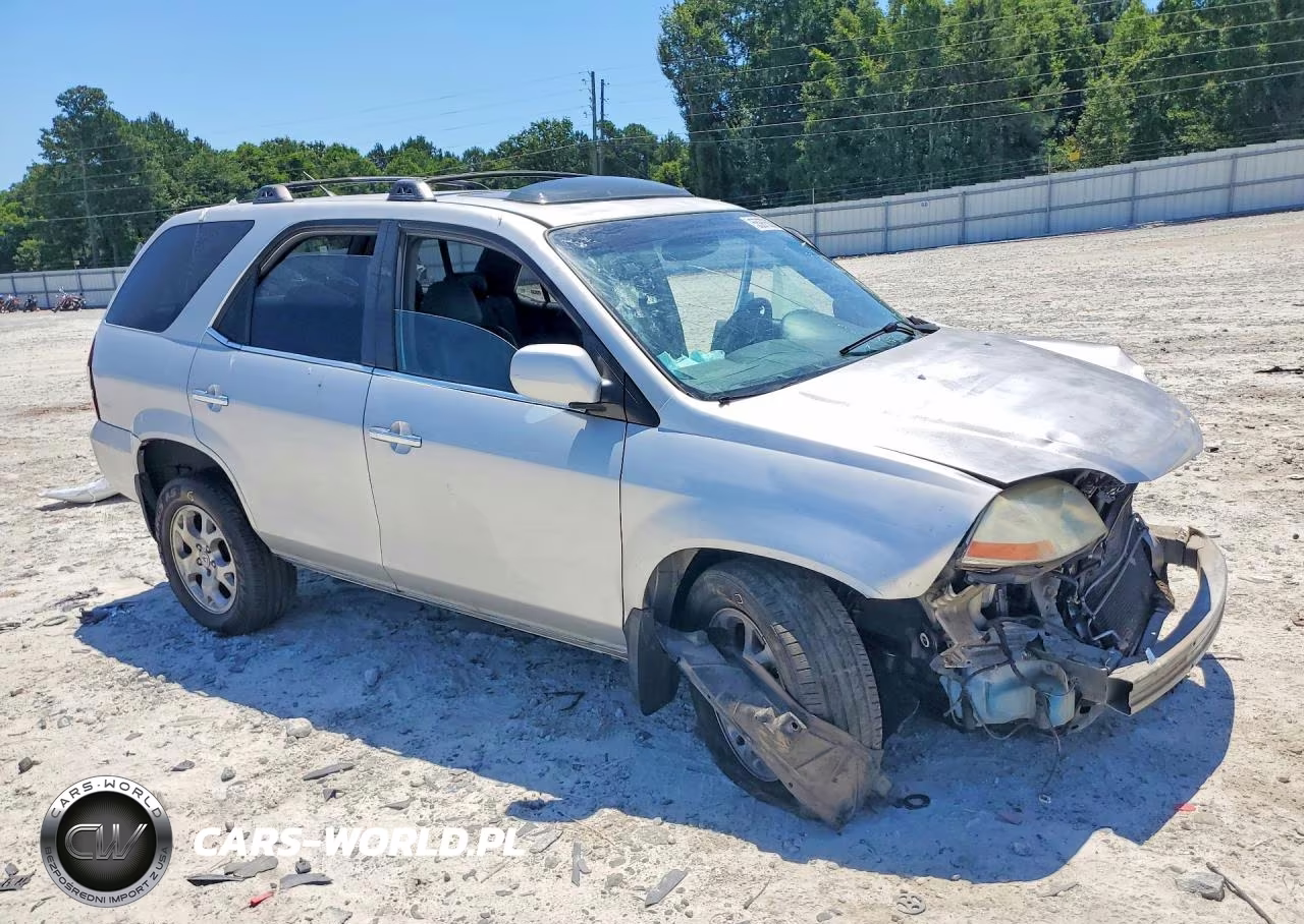 2001 Acura Mdx Touring VIN:2HNYD18841H521723 - 4