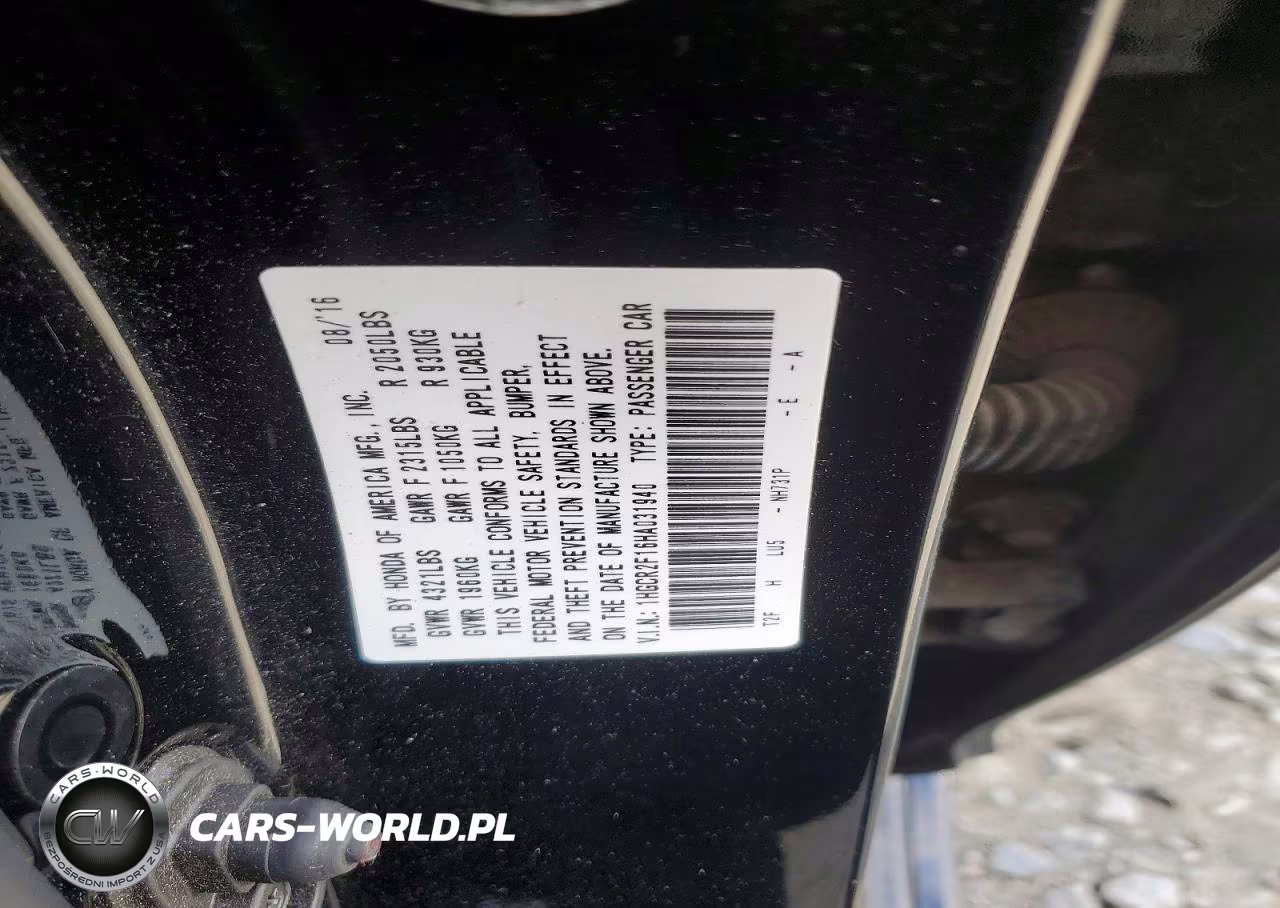 2017 Honda Accord Sport Special Edition VIN:1HGCR2F16HA031940 - 13