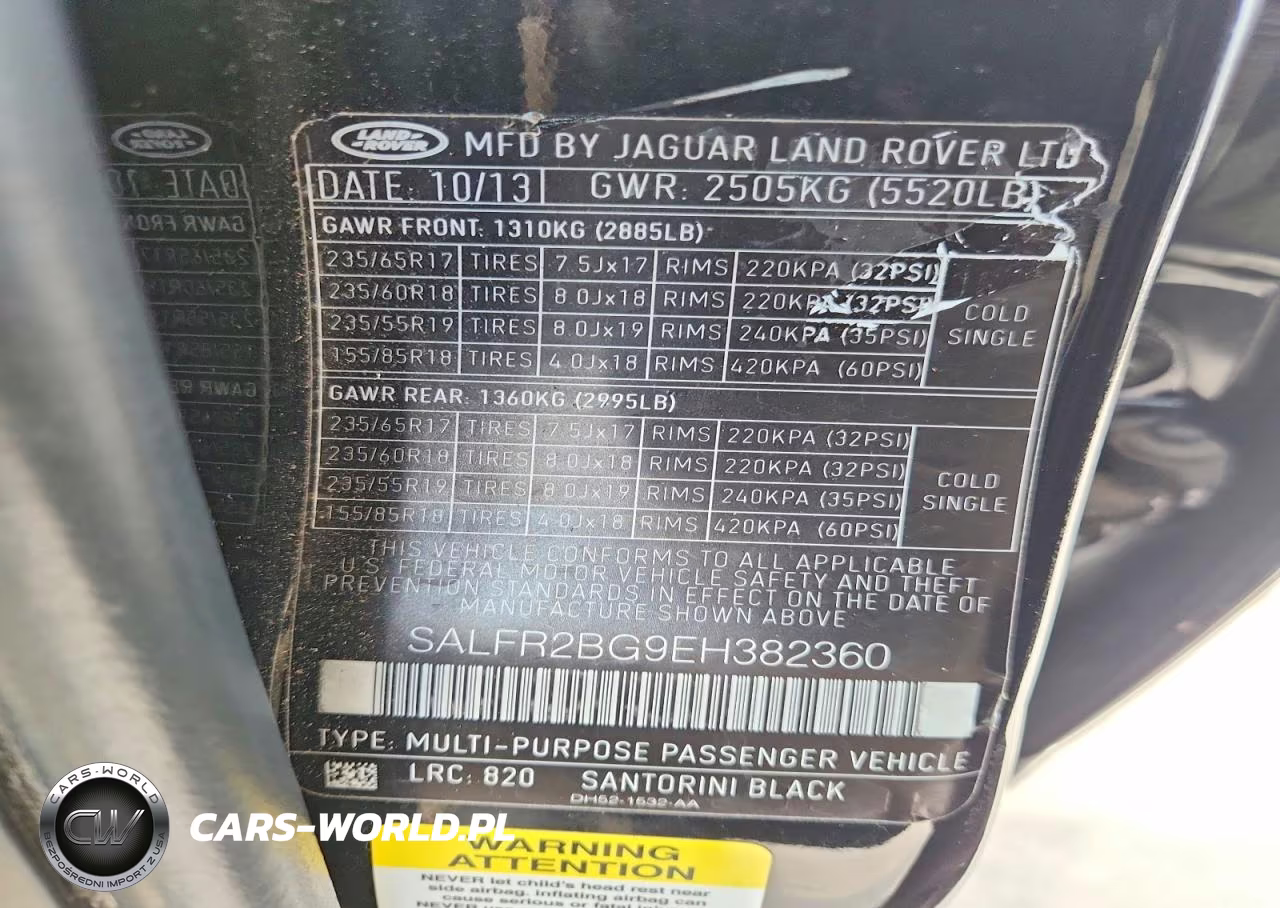 2014 Land Rover Lr2 Hse VIN:SALFR2BG9EH382360 - 12