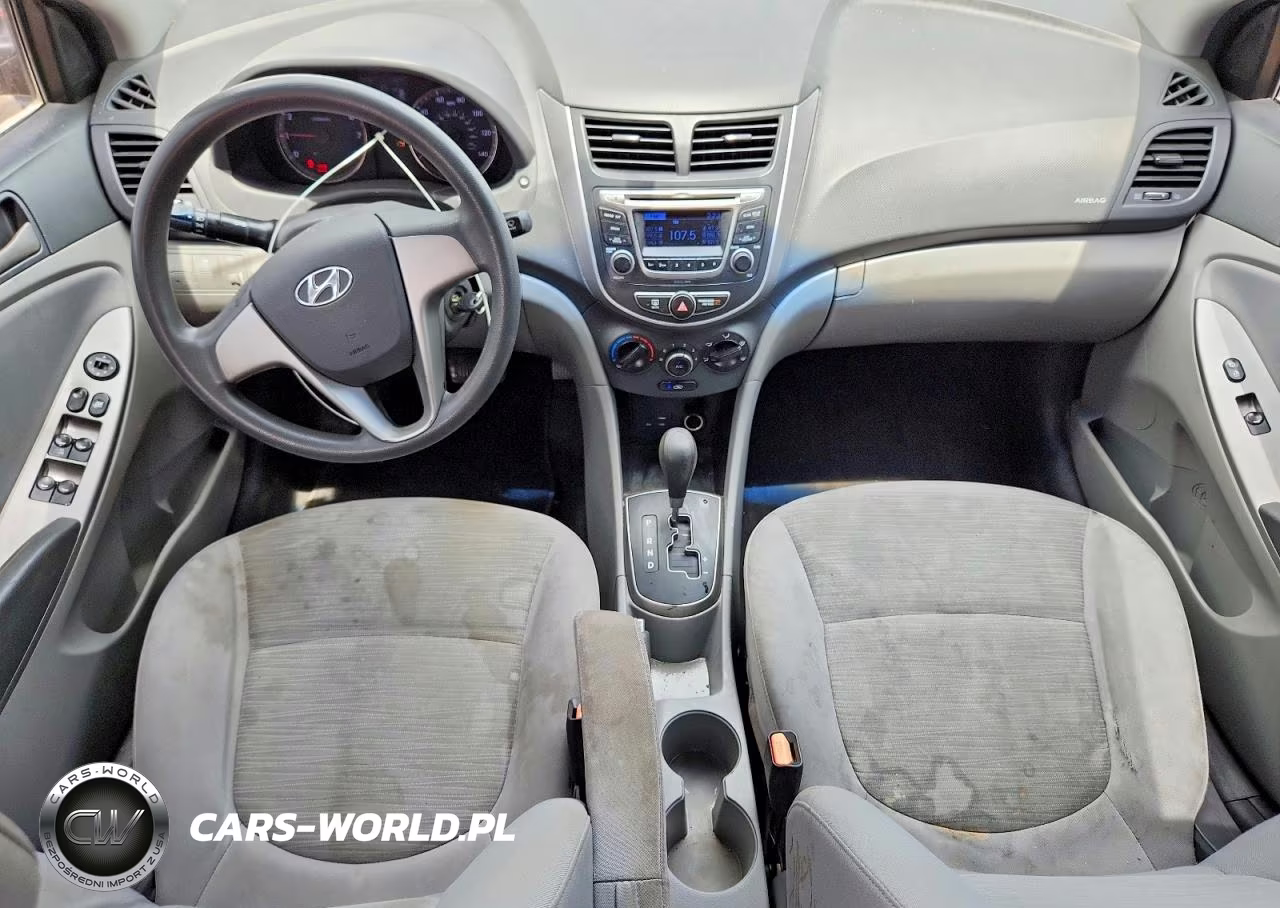 2015 Hyundai Accent Gls VIN:KMHCT4AEXFU907776 - 8