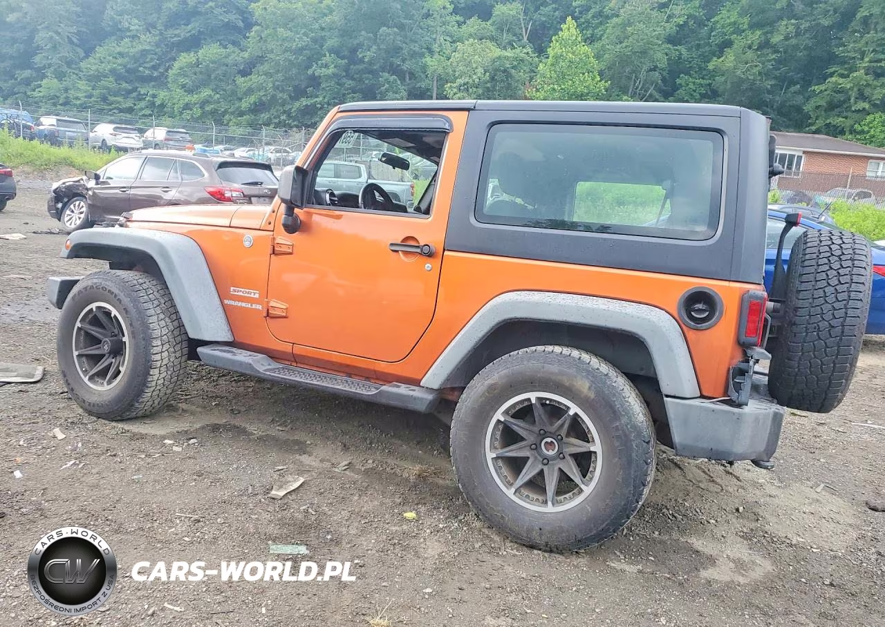 2011 Jeep Wrangler Sport VIN:1J4AA2D14BL594166 - 2
