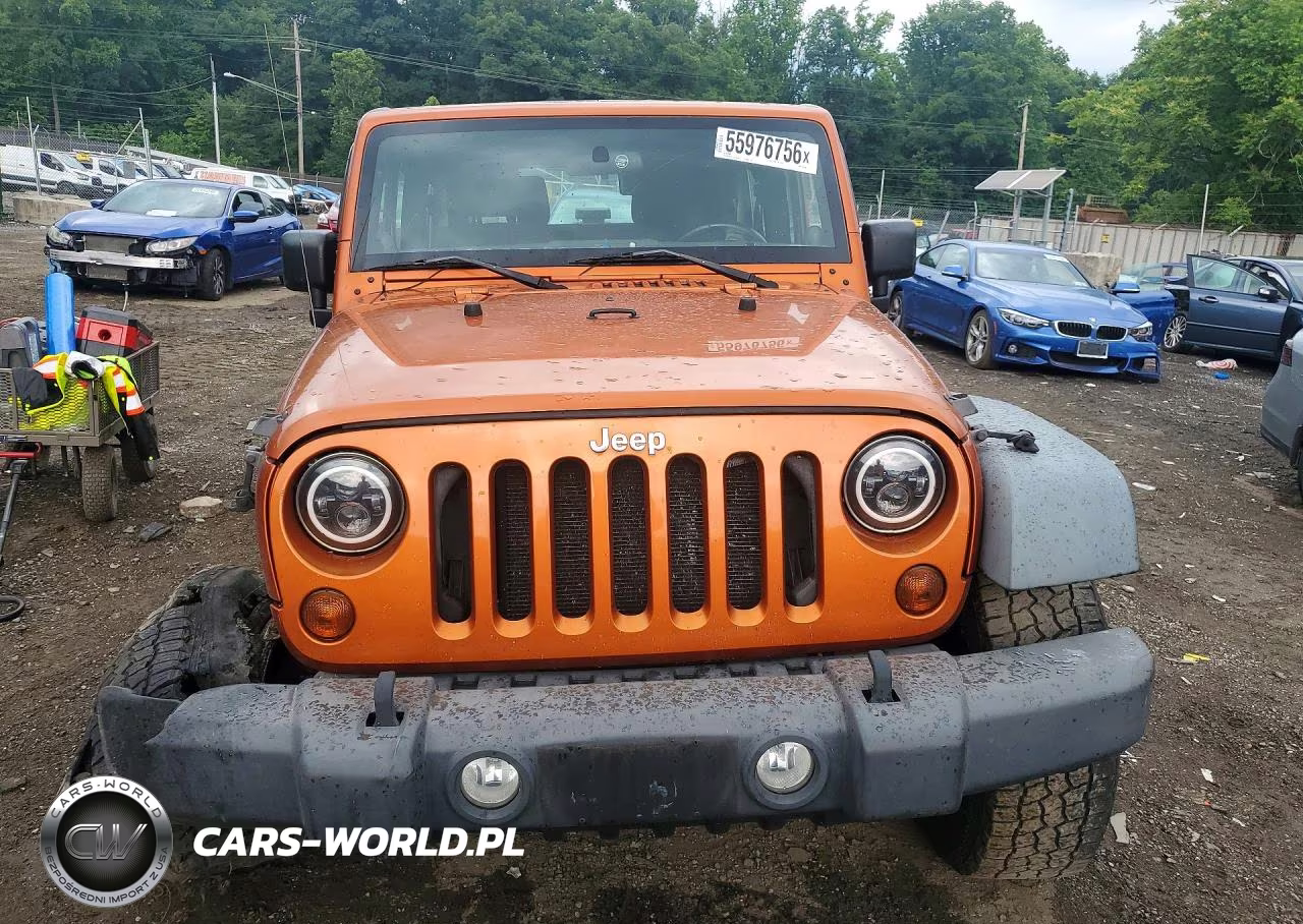 2011 Jeep Wrangler Sport VIN:1J4AA2D14BL594166 - 5