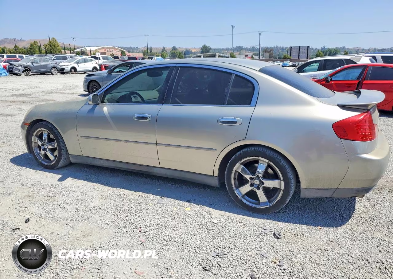 2003 Infiniti G35 Base VIN:JNKCV51E43M311951 - 2