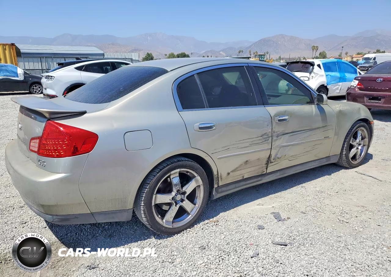2003 Infiniti G35 Base VIN:JNKCV51E43M311951 - 3