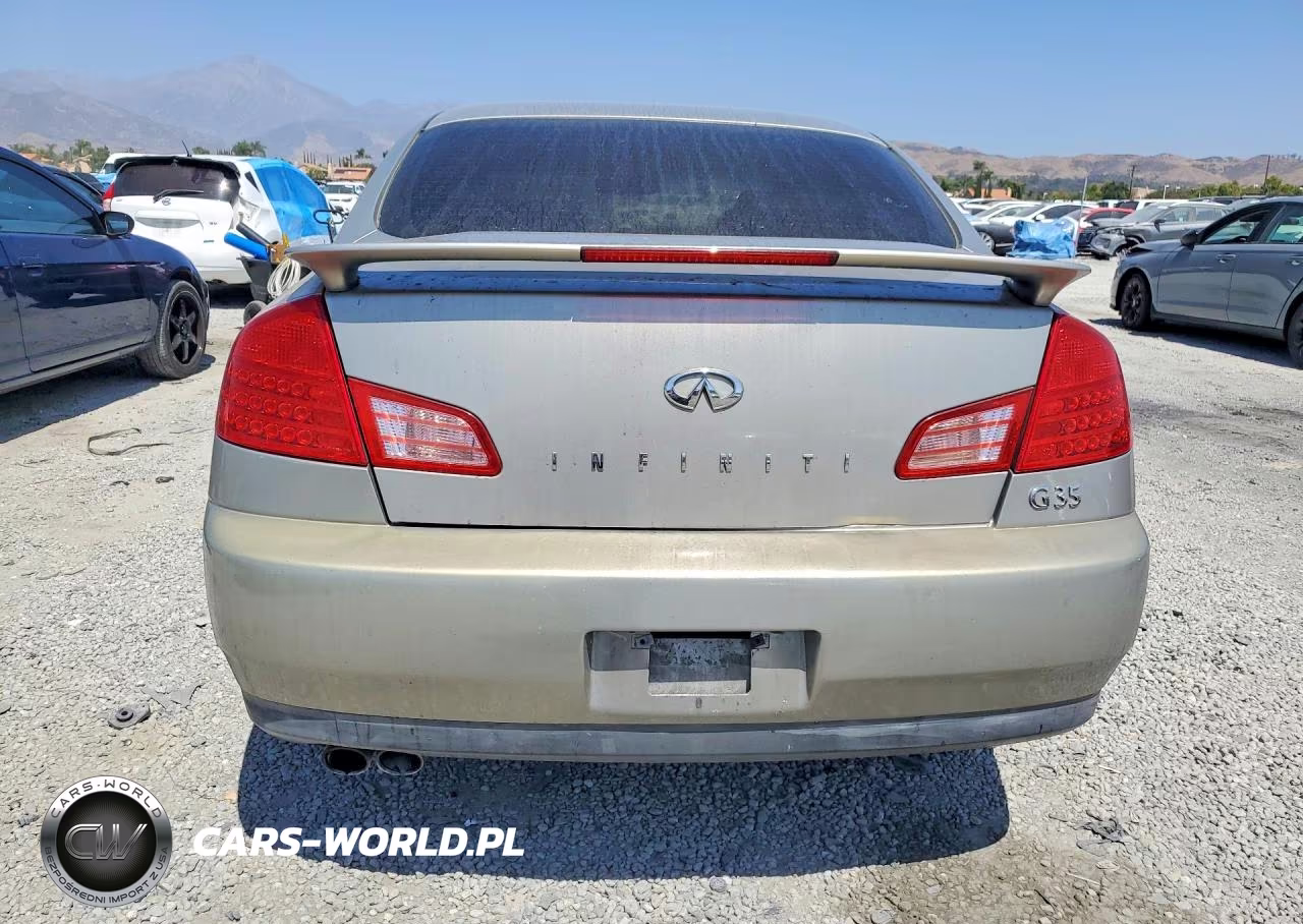 2003 Infiniti G35 Base VIN:JNKCV51E43M311951 - 6