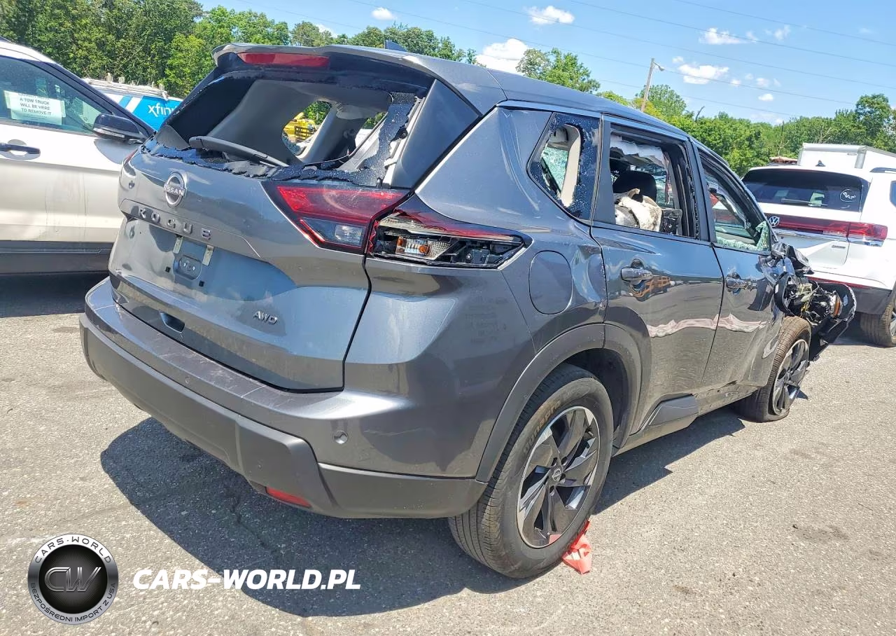 2025 Nissan Rogue Sv VIN:5N1BT3BB4SC809093 - 3