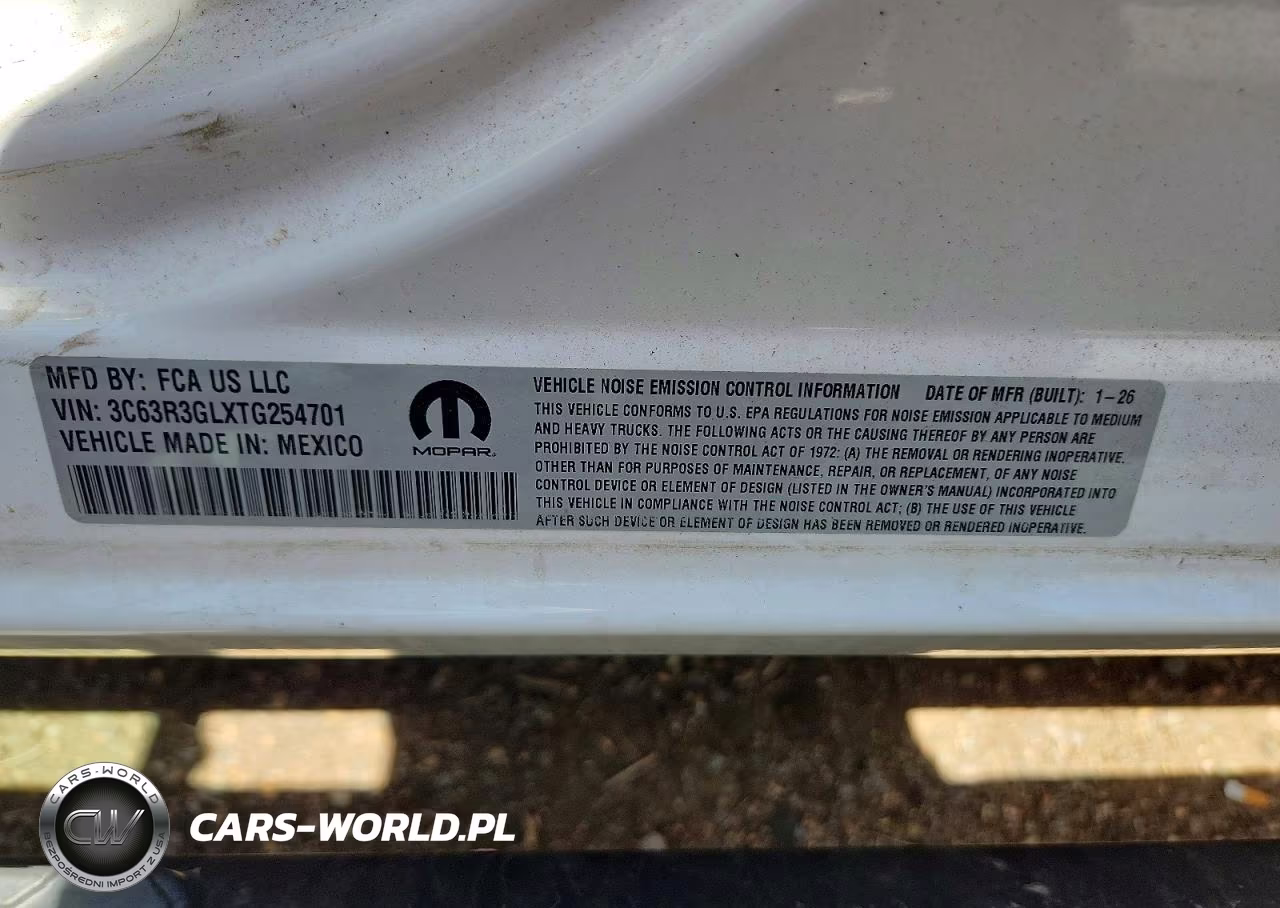 2026 Ram 3500 Tradesman VIN:3C63R3GLXTG254701 - 12