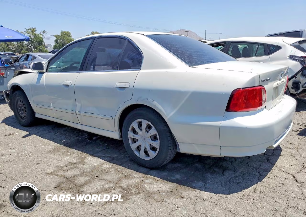 2002 Mitsubishi Galant Es VIN:4A3AA46G22E038524 - 2