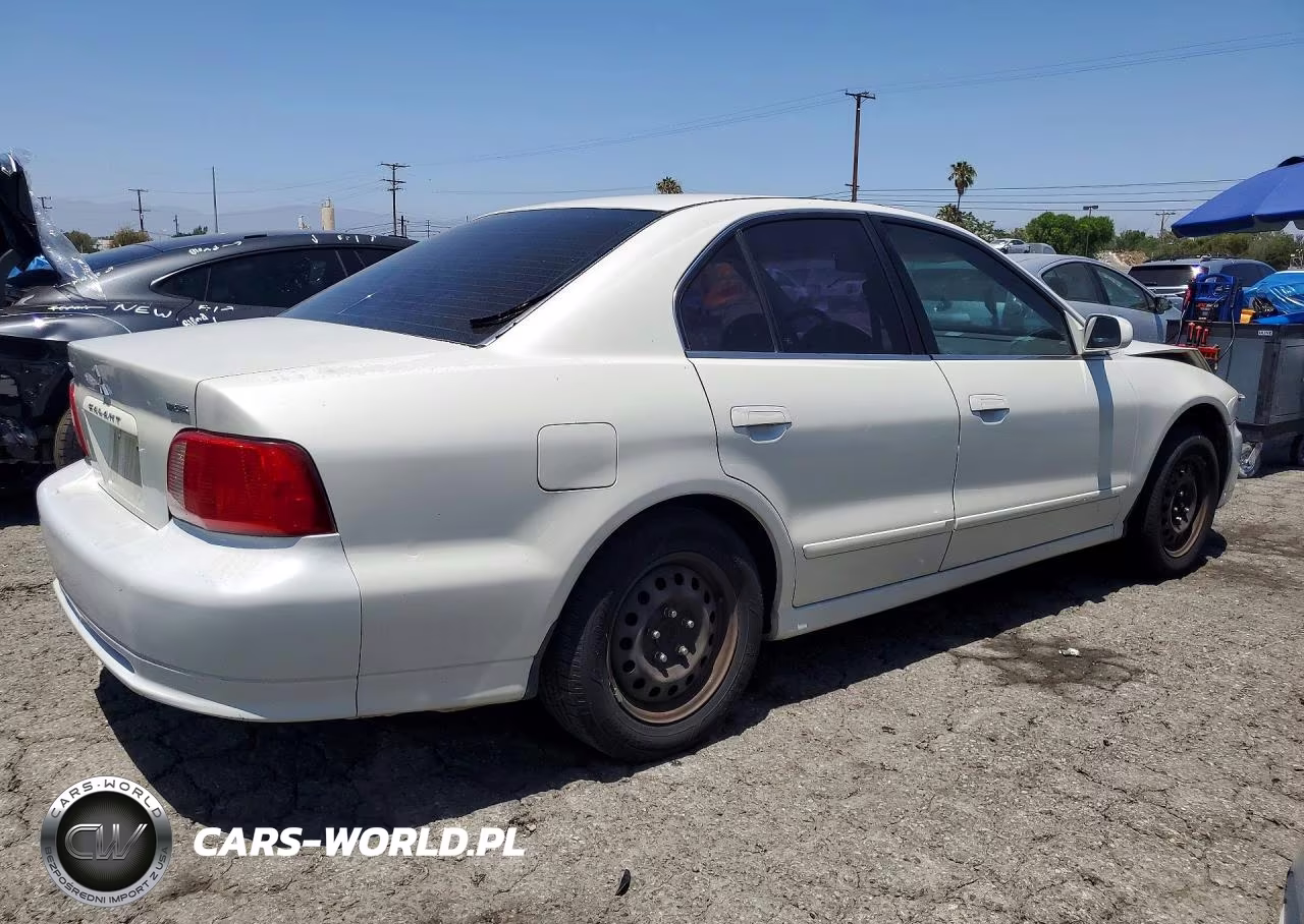 2002 Mitsubishi Galant Es VIN:4A3AA46G22E038524 - 3