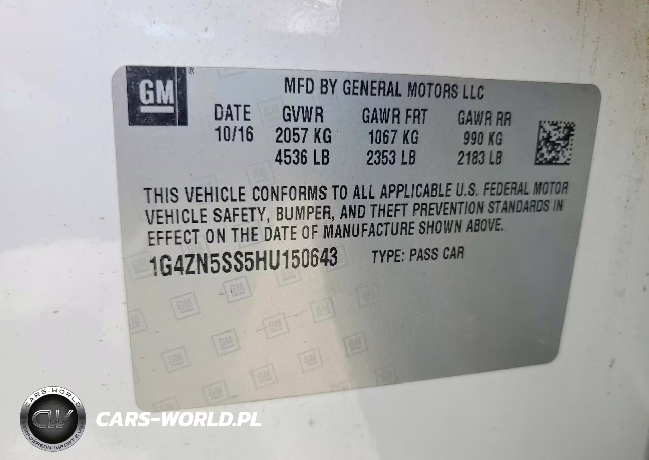 2017 Buick Lacrosse Preferred VIN:1G4ZN5SS5HU150643 - 12