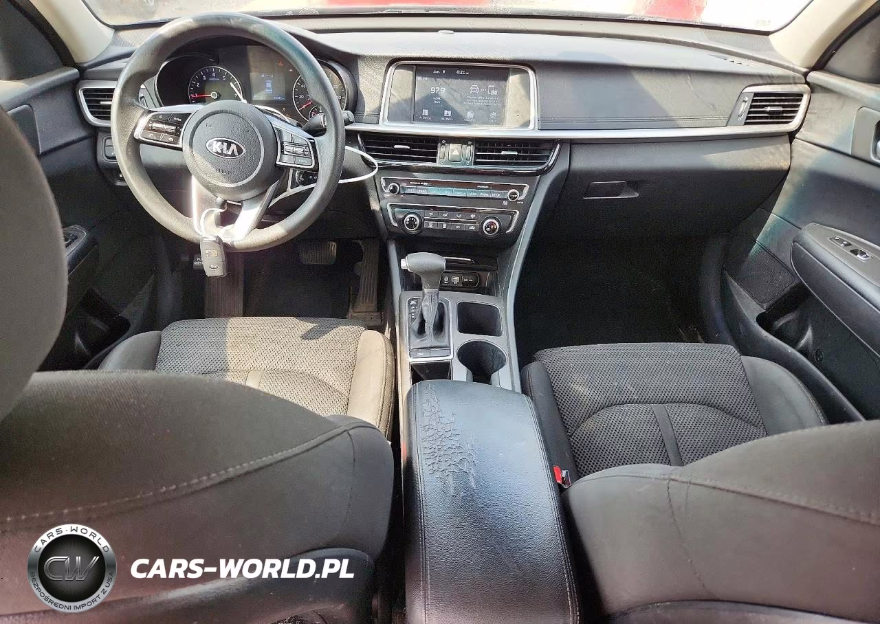 2019 Kia Optima Lx VIN:5XXGT4L36KG307368 - 8