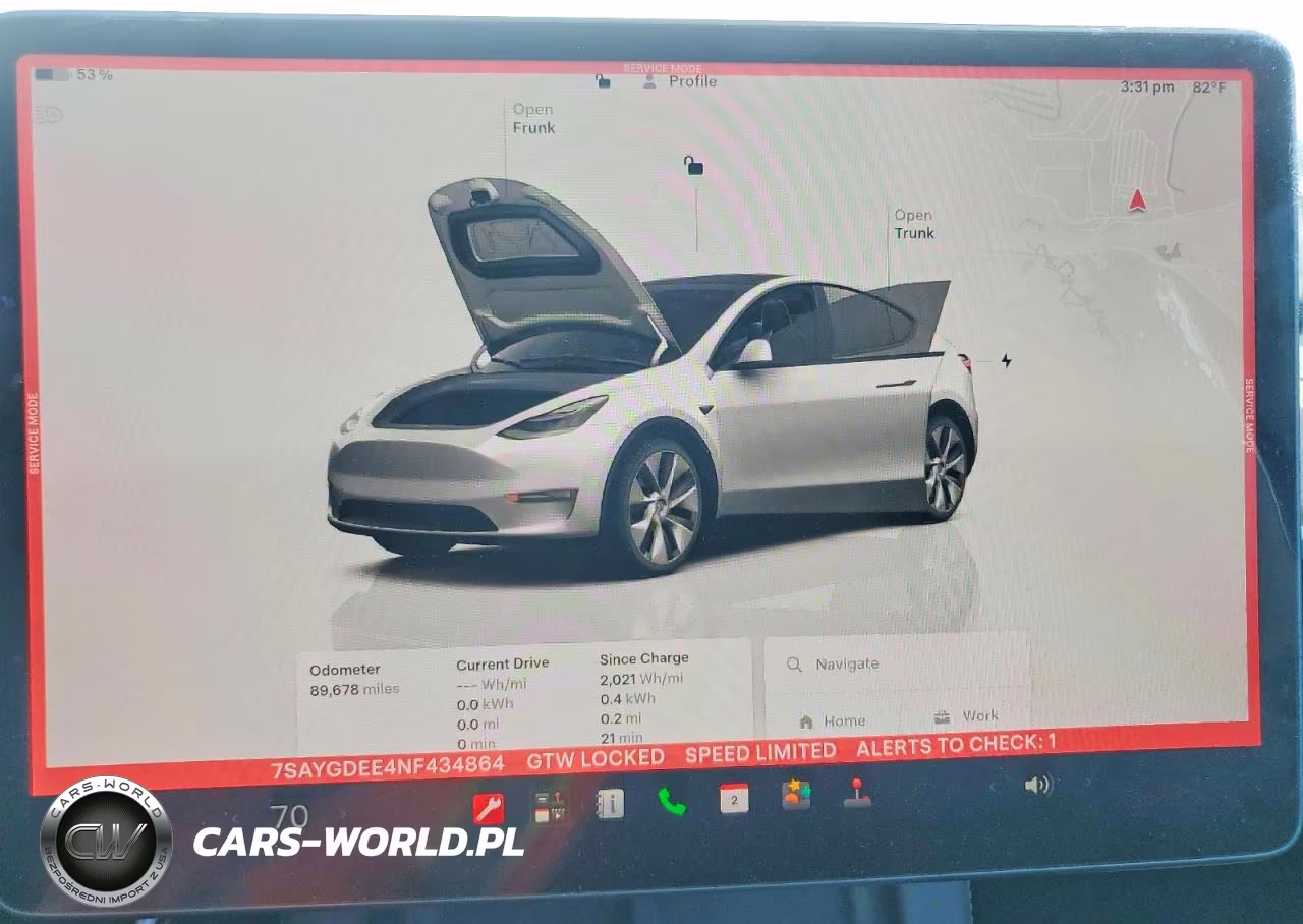 2022 Tesla Model Y VIN:7SAYGDEE4NF434864 - 9