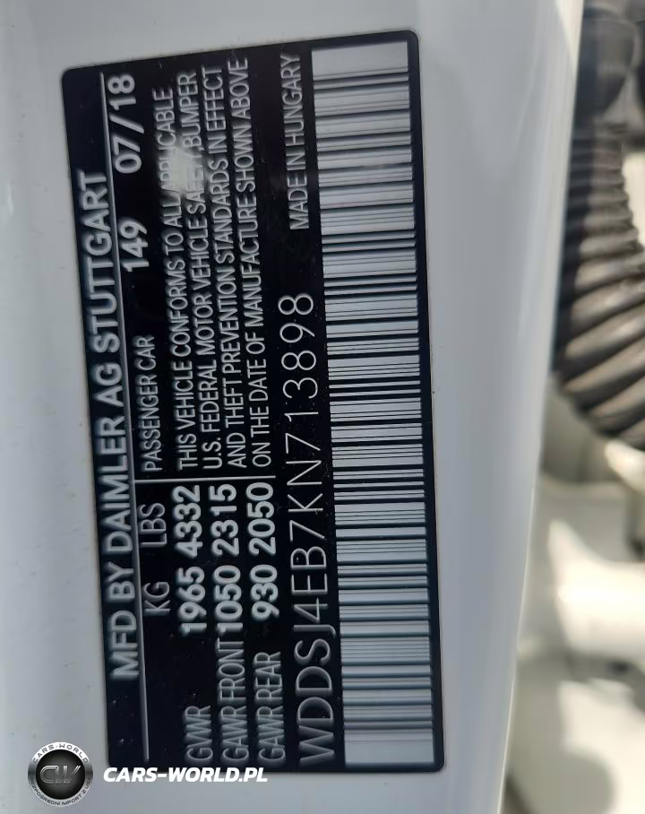 2019 Mercedes-Benz Cla 250 VIN:WDDSJ4EB7KN713898 - 12