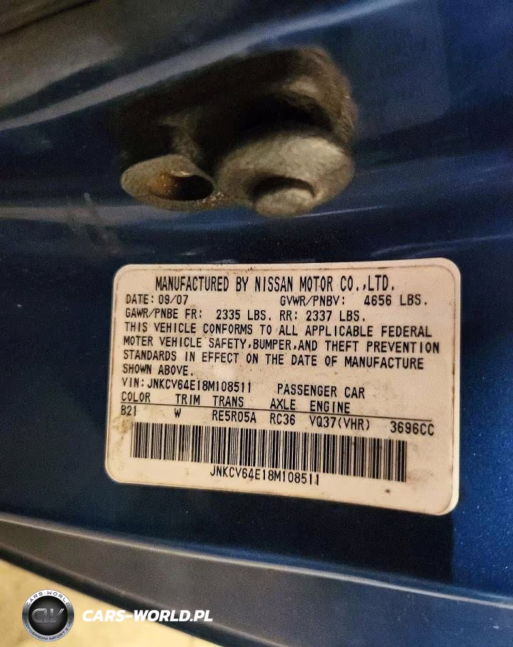 2008 Infiniti G37 Base VIN:JNKCV64E18M108511 - 12
