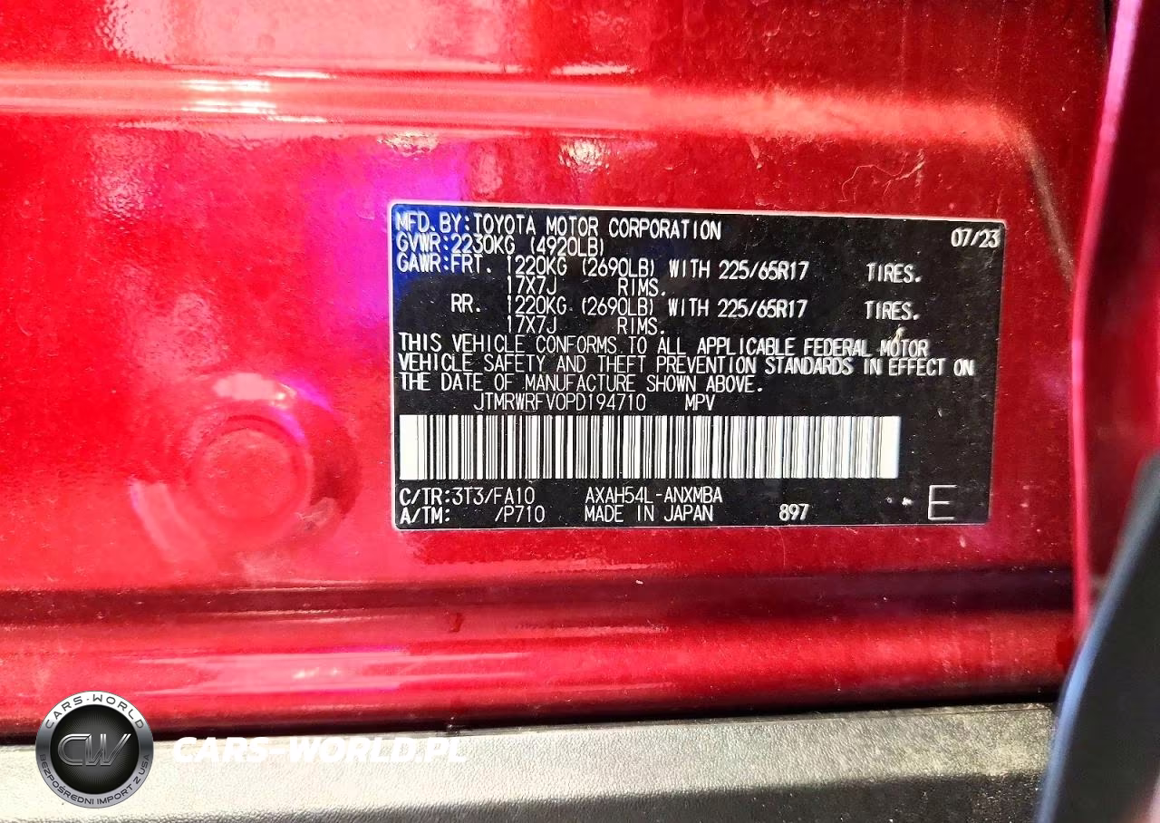 2023 Toyota Rav4 Hybrid Xle VIN:JTMRWRFV0PD194710 - 12