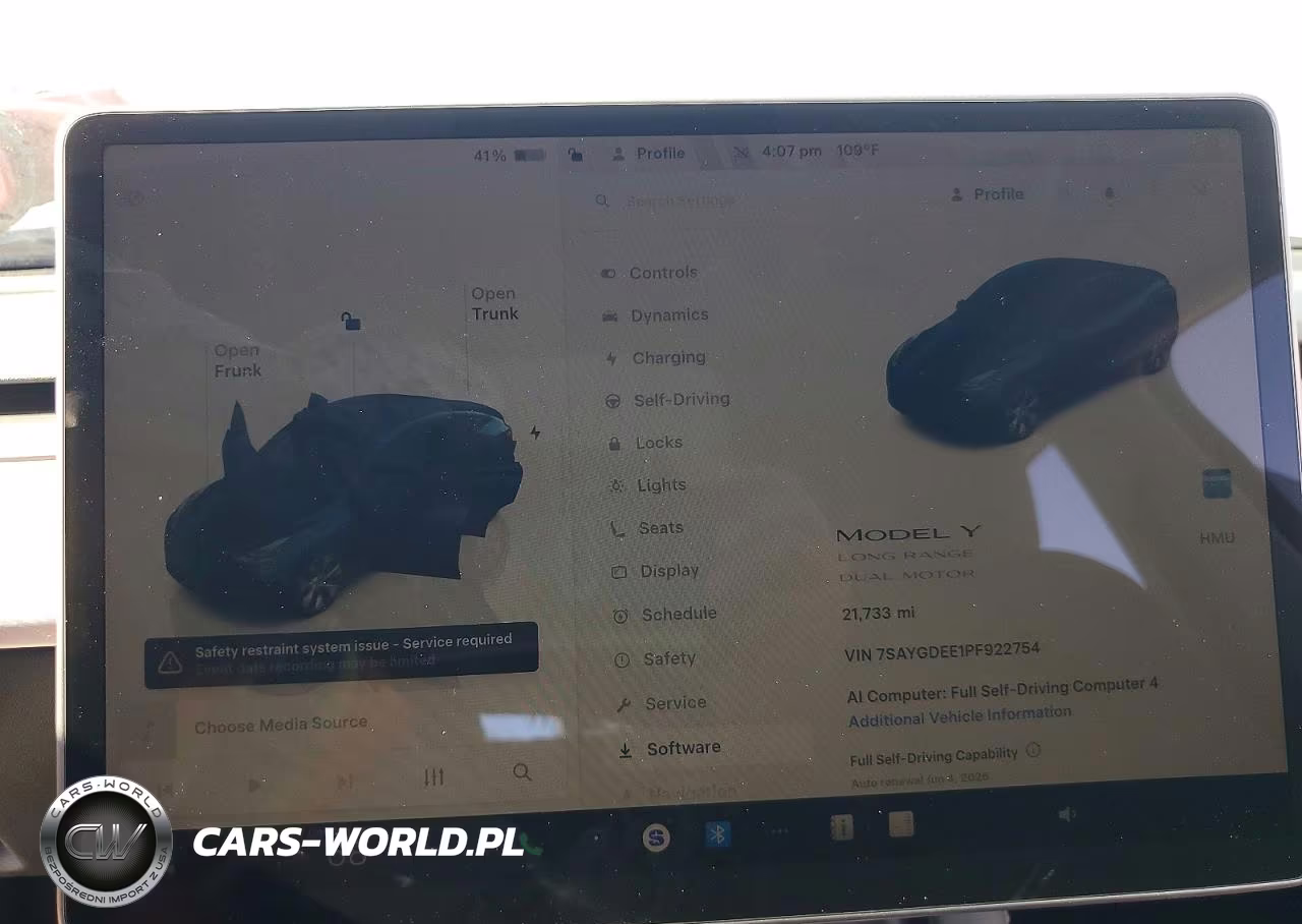 2023 Tesla Model Y VIN:7SAYGDEE1PF922754 - 9