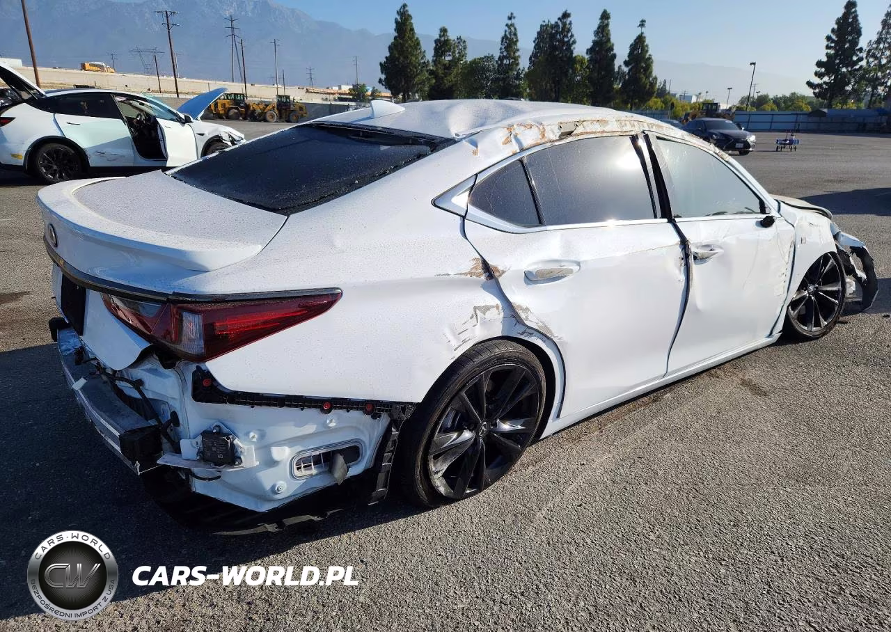 2022 Lexus Es 300H F Sport VIN:58AGA1C19NU018510 - 3