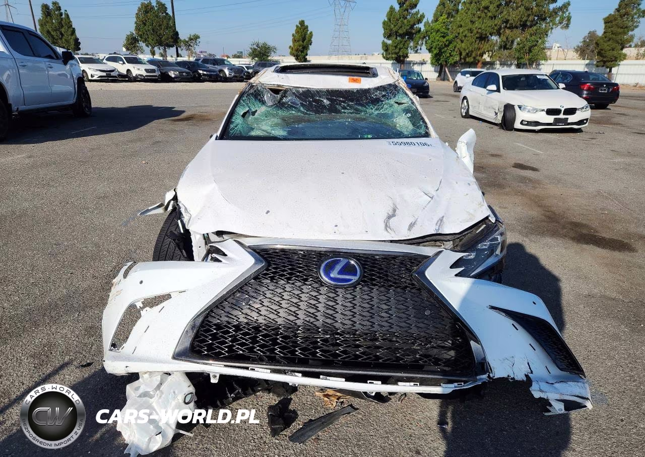 2022 Lexus Es 300H F Sport VIN:58AGA1C19NU018510 - 5