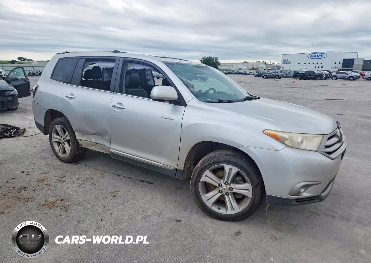 2013 Toyota Highlander Limited VIN:5TDYK3EH9DS129306 - 4