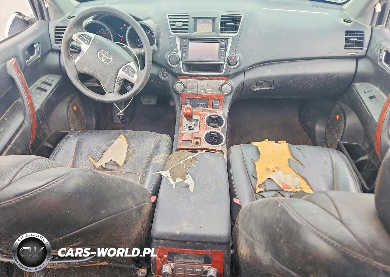 2013 Toyota Highlander Limited VIN:5TDYK3EH9DS129306 - 8