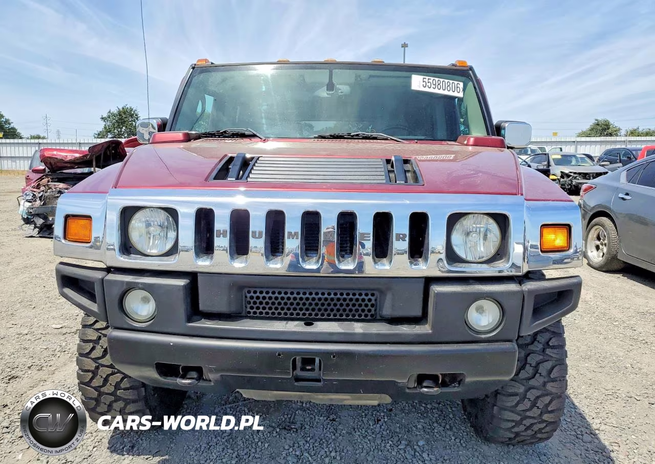 2004 Hummer H2 VIN:5GRGN23U64H102127 - 5