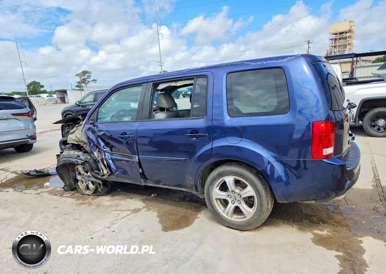 2013 Honda Pilot Ex VIN:5FNYF3H45DB018589 - 2