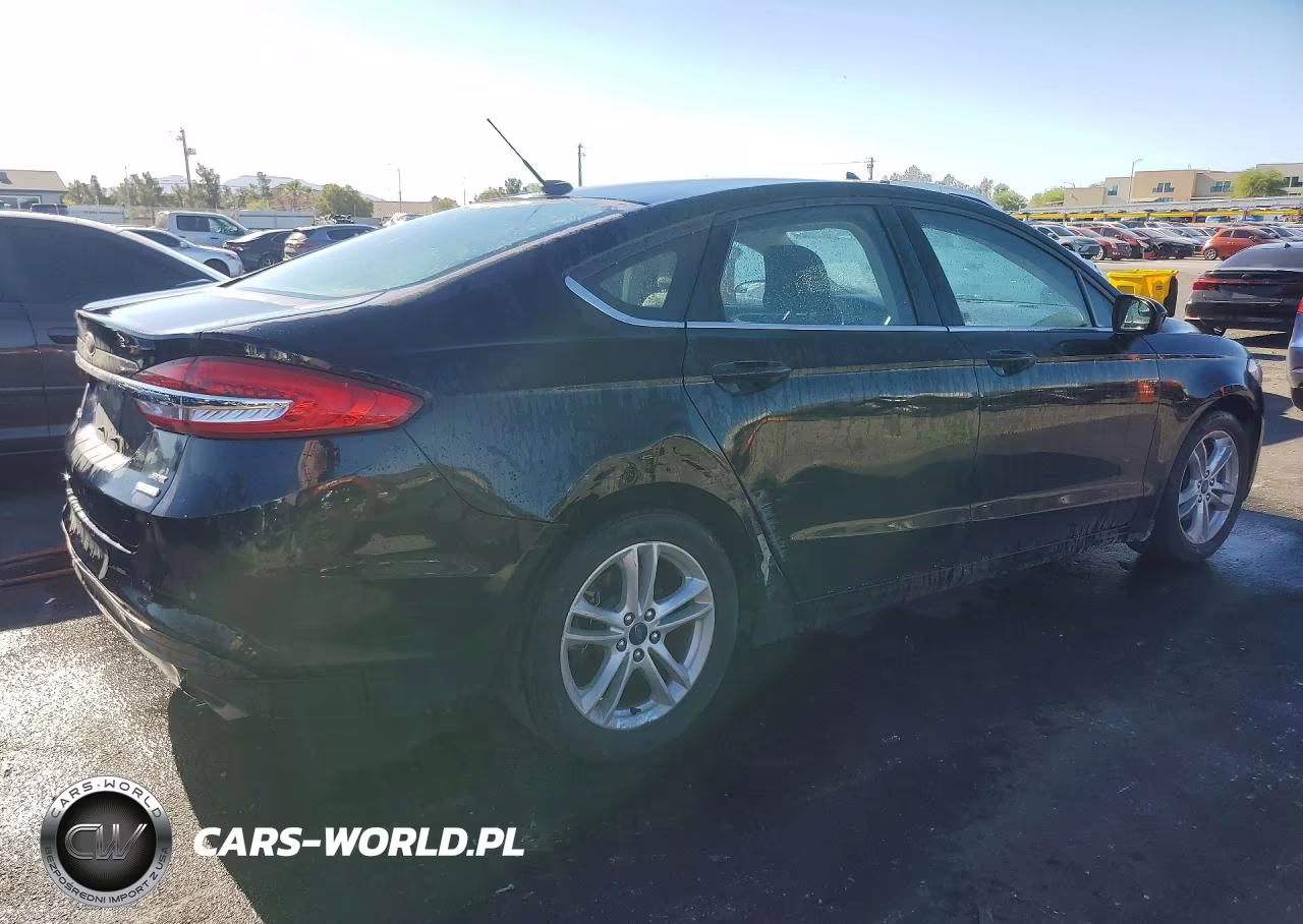 2018 Ford Fusion Se VIN:3FA6P0HD4JR283779 - 3