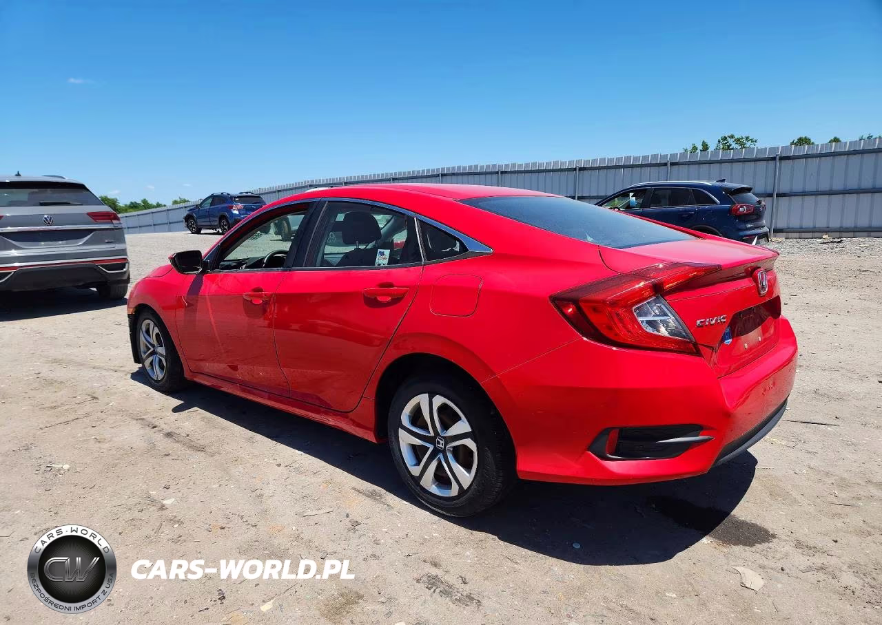 2016 Honda Civic Lx VIN:2HGFC2F58GH543457 - 2