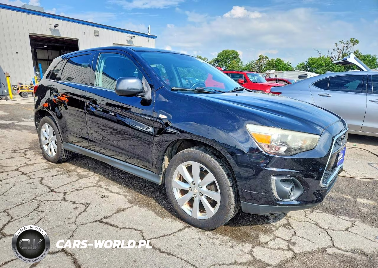 2013 Mitsubishi Outlander Sport Se VIN:4A4AR4AUXDE022527 - 4