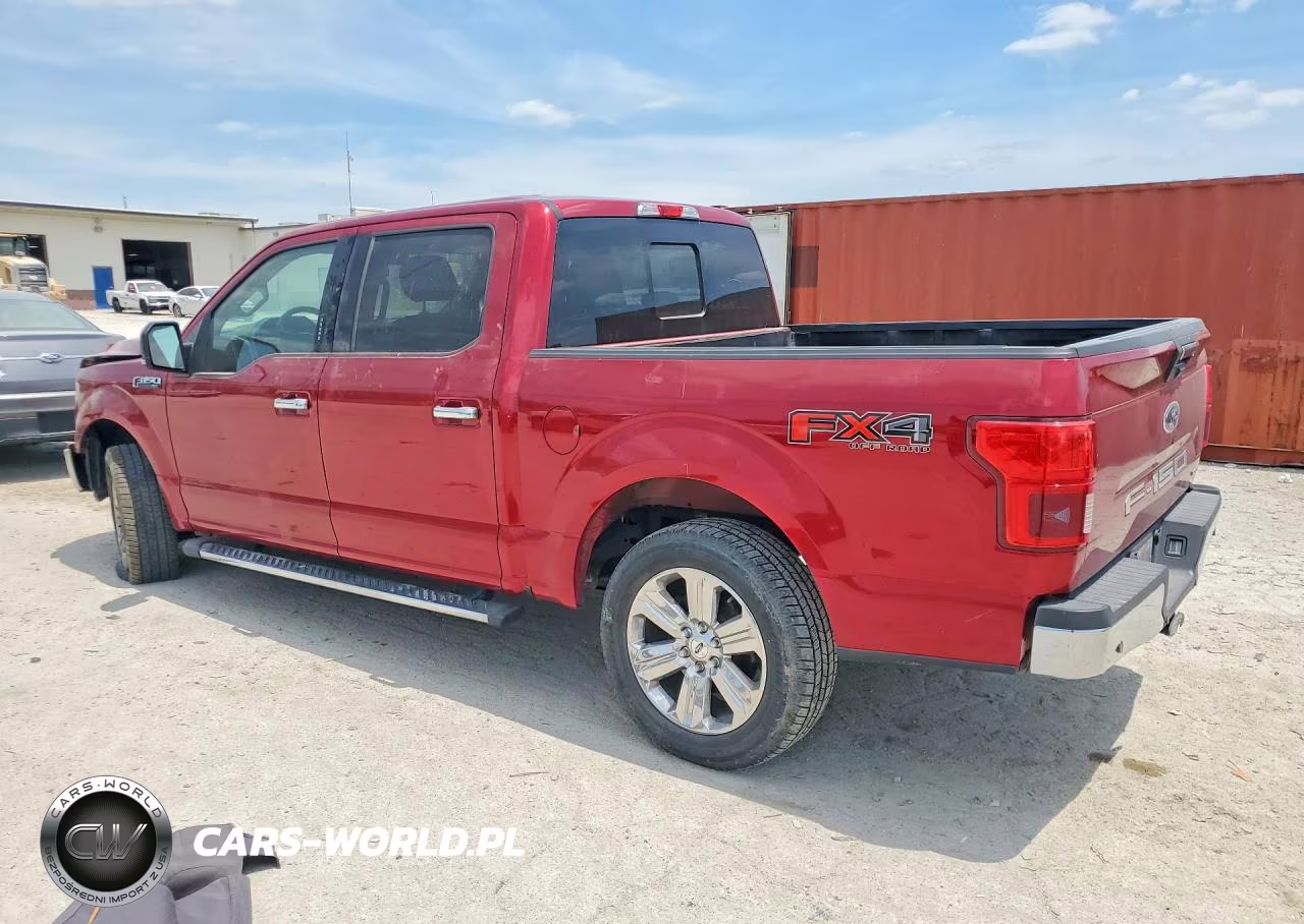 2018 Ford F150 Supercrew VIN:1FTEW1EP1JFC52368 - 2