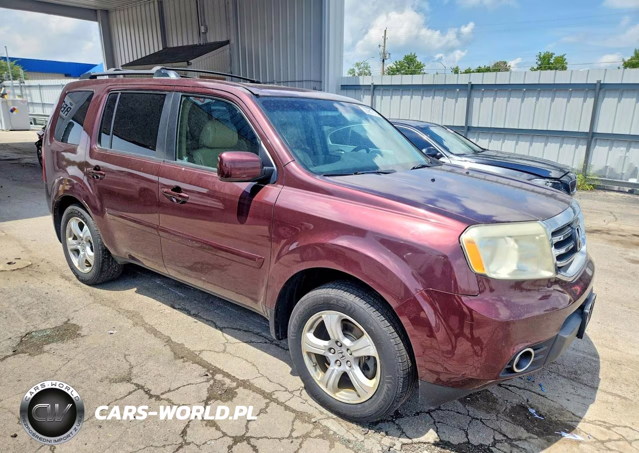 2012 Honda Pilot Exl VIN:5FNYF4H66CB074434 - 4