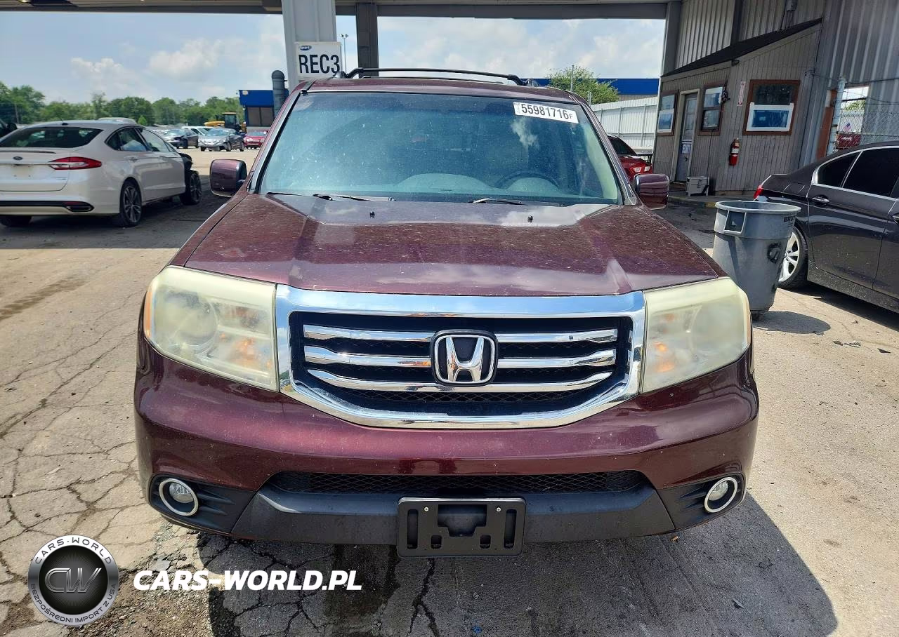2012 Honda Pilot Exl VIN:5FNYF4H66CB074434 - 5