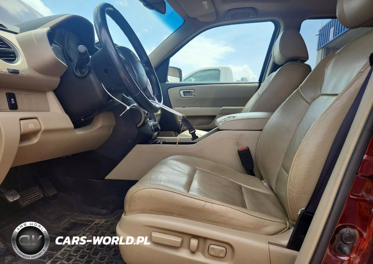 2012 Honda Pilot Exl VIN:5FNYF4H66CB074434 - 7