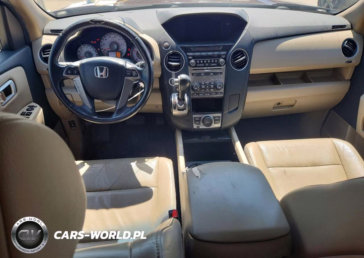 2012 Honda Pilot Exl VIN:5FNYF4H66CB074434 - 8