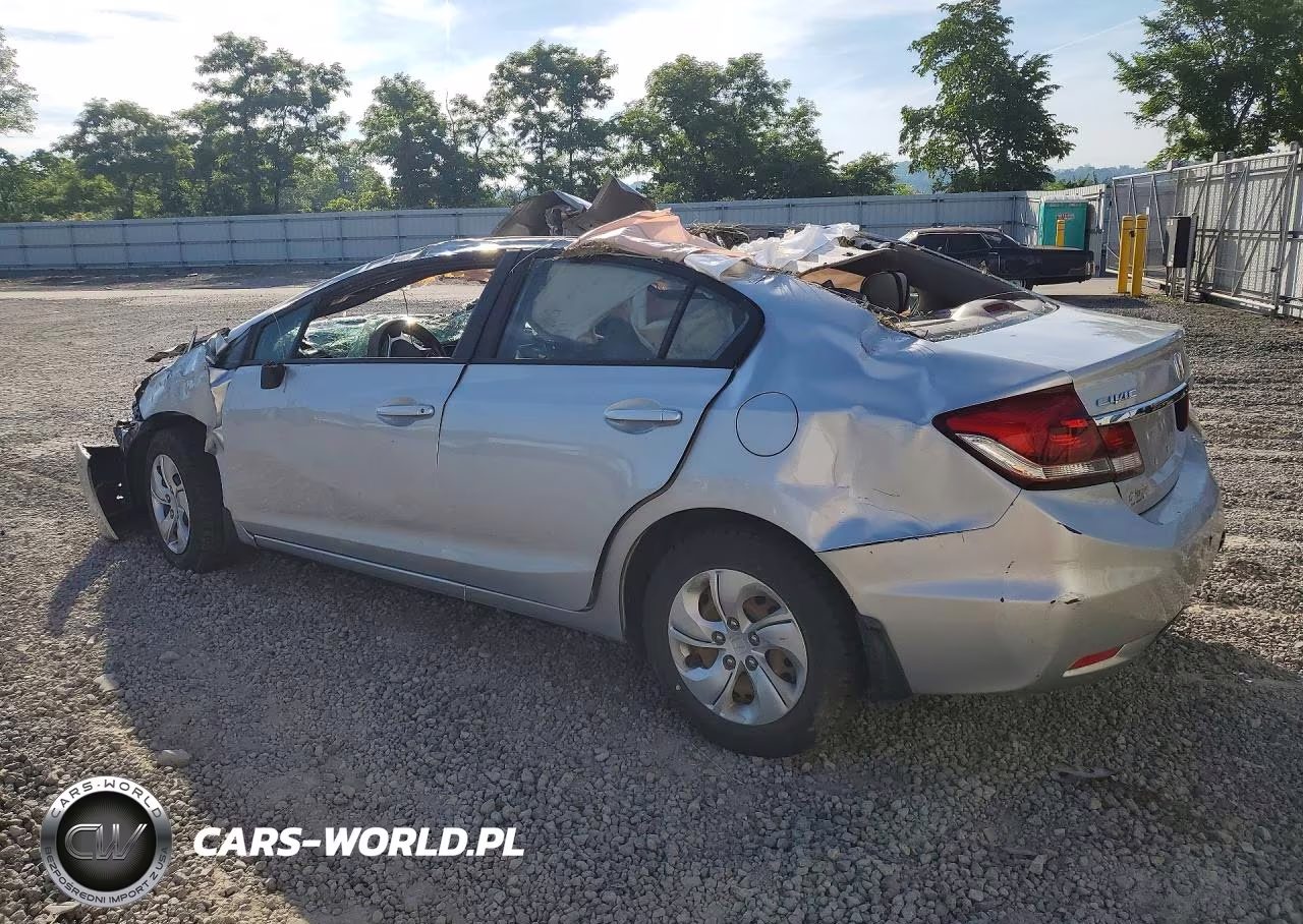 2015 Honda Civic Lx VIN:19XFB2F53FE279186 - 2