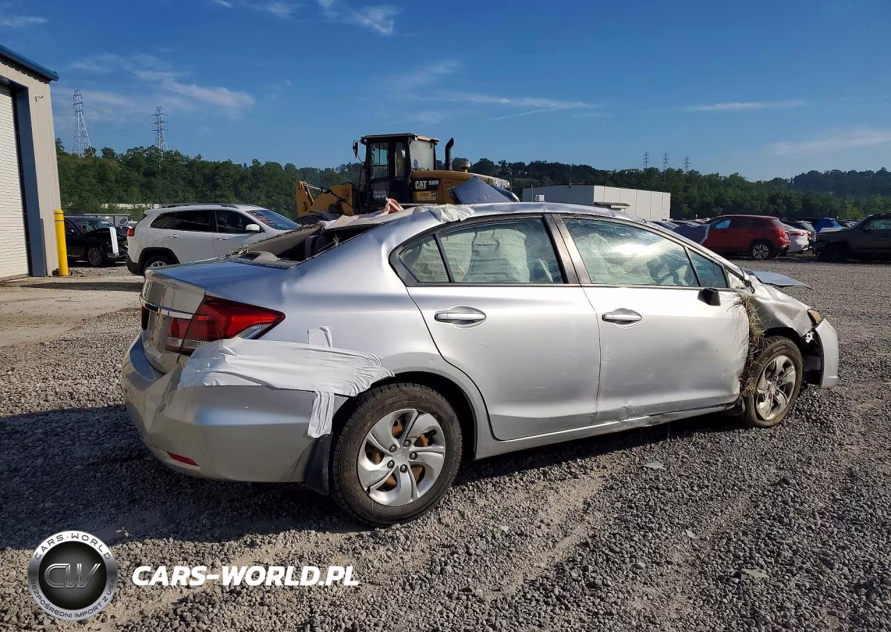 2015 Honda Civic Lx VIN:19XFB2F53FE279186 - 3