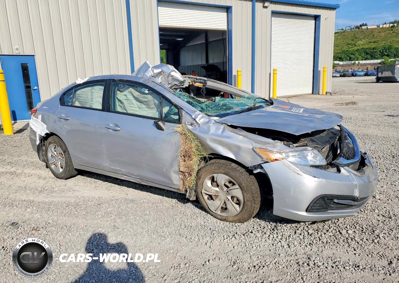 2015 Honda Civic Lx VIN:19XFB2F53FE279186 - 4