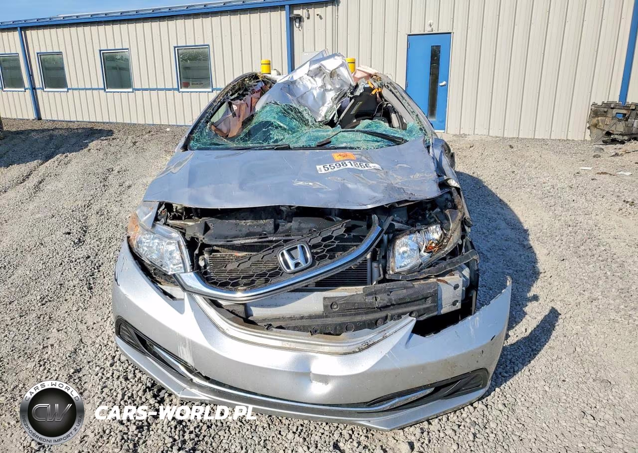 2015 Honda Civic Lx VIN:19XFB2F53FE279186 - 5