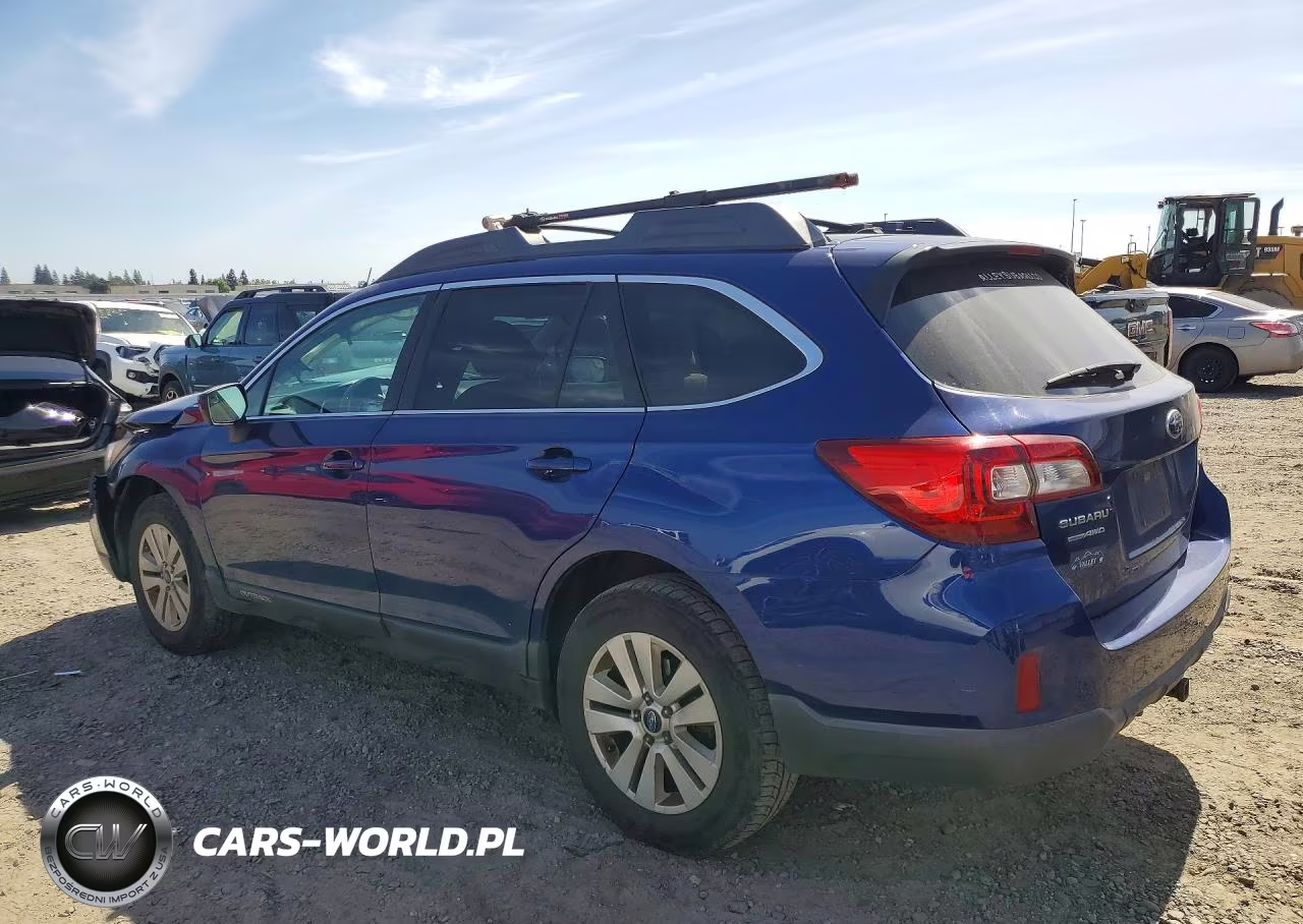 2015 Subaru Outback 2.5I Premium VIN:4S4BSBCC3F3209823 - 2