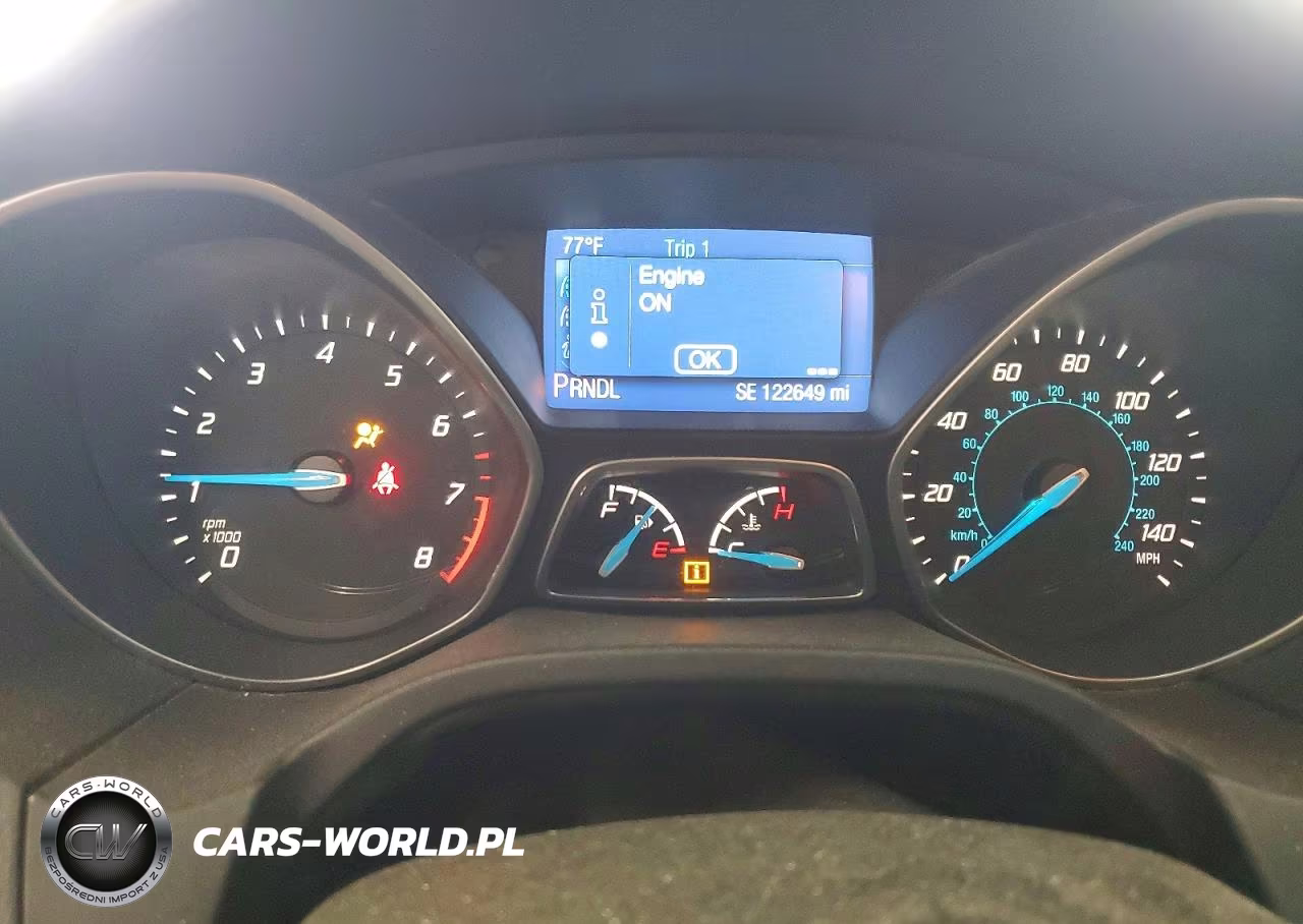 2014 Ford Focus Se VIN:1FADP3K29EL132618 - 9