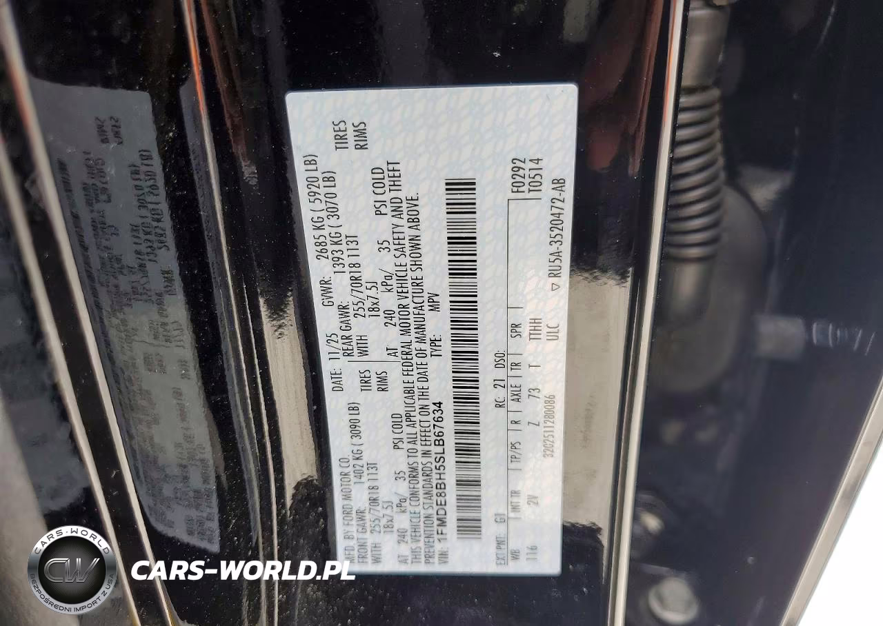 2025 Ford Bronco Outer Banks VIN:1FMDE8BH5SLB67634 - 13