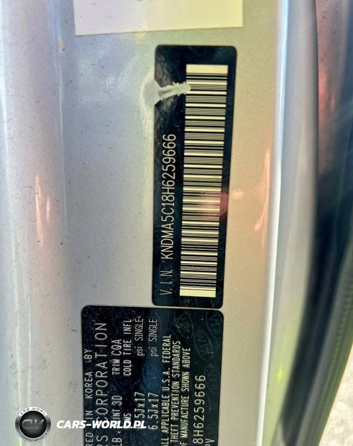 2017 Kia Sedona L VIN:KNDMA5C18H6259666 - 10