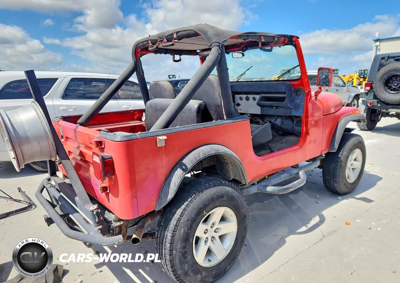 1987 Jeep Wrangler VIN:2BCCV8112HB542264 - 3