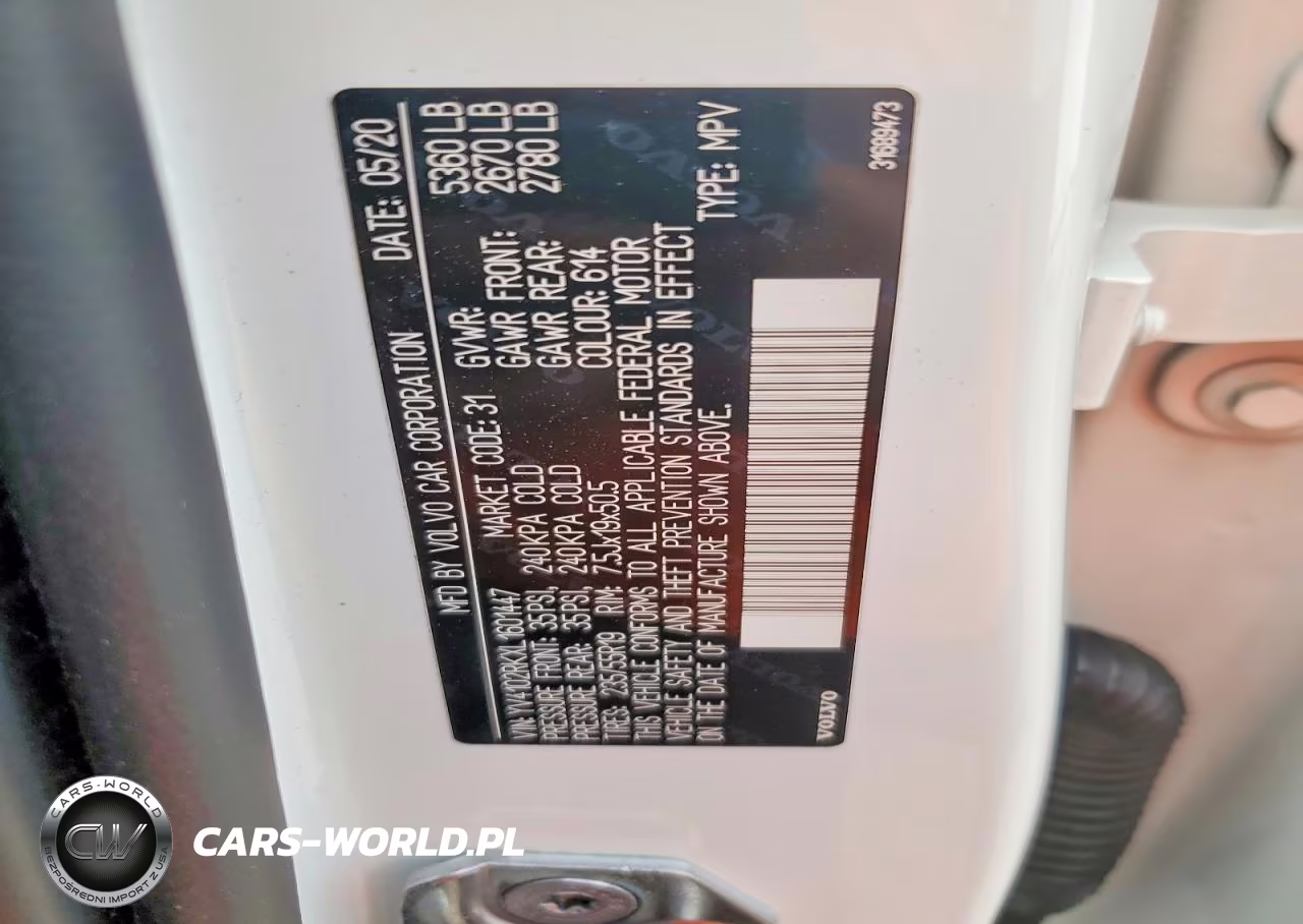 2020 Volvo Xc60 T5 Momentum VIN:YV4102RKXL1601447 - 13