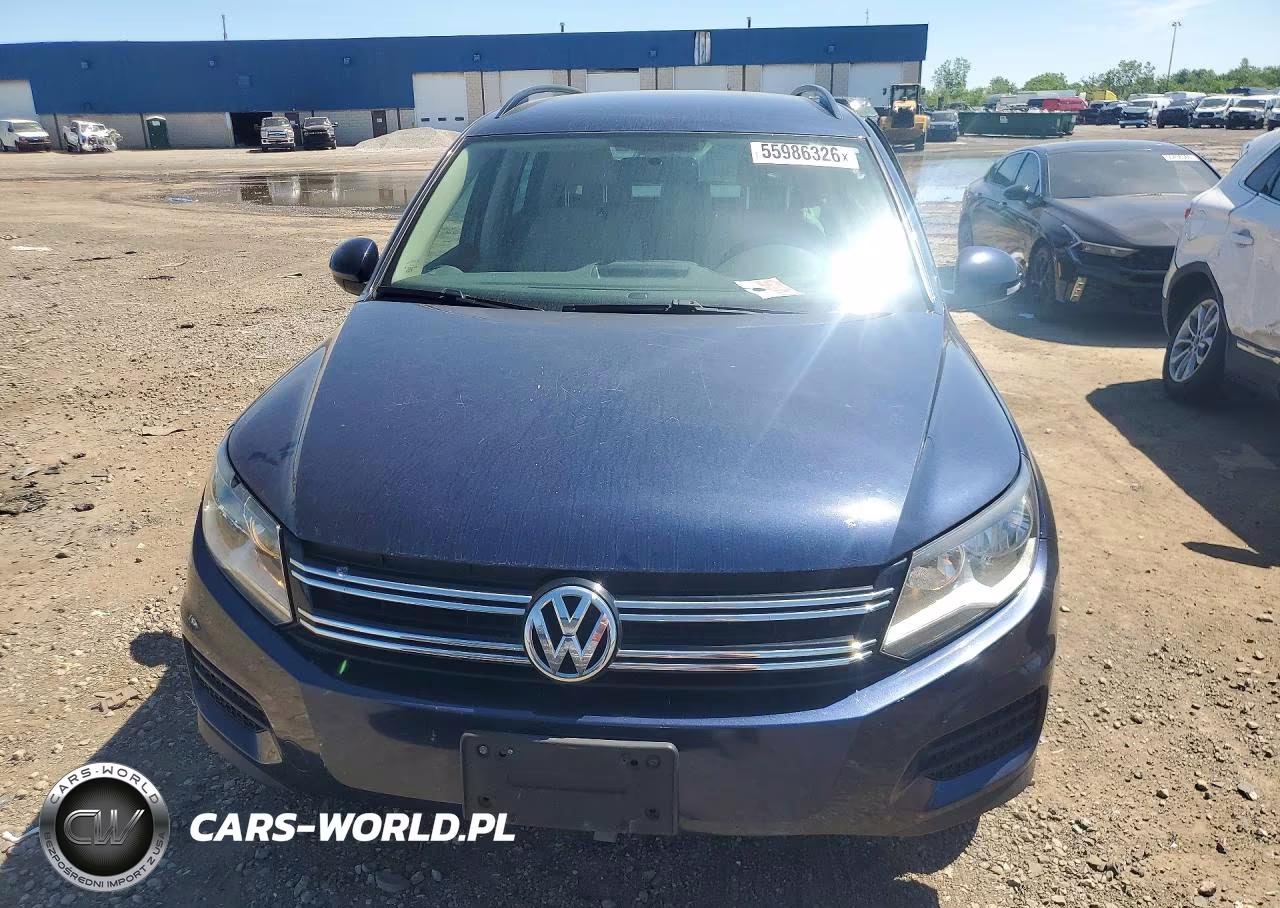 2015 Volkswagen Tiguan S VIN:WVGBV7AX8FW542415 - 5